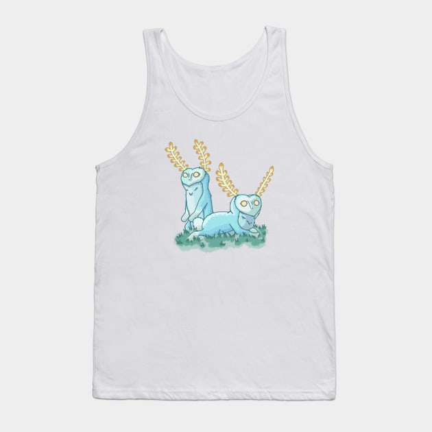 Mystic Rabbits 3 Tank Top by SpareFilm